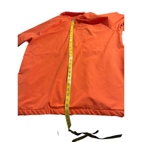 Nike Mens Orange Long Sleeve Fleece Thermal Fit Full Zip Track Jacket 2XL - Picture 3 of 8